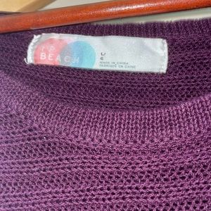 Free People (beach) Sweater and sweater lounge pants NWOT SZ L